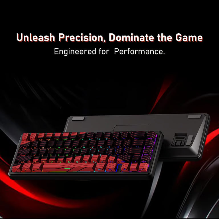 Eweadn Battle68 65% Hall Effect Keyboard – Wired, Sandwich Mount, Rapid Trigger & 8K Polling | Space Magnetic