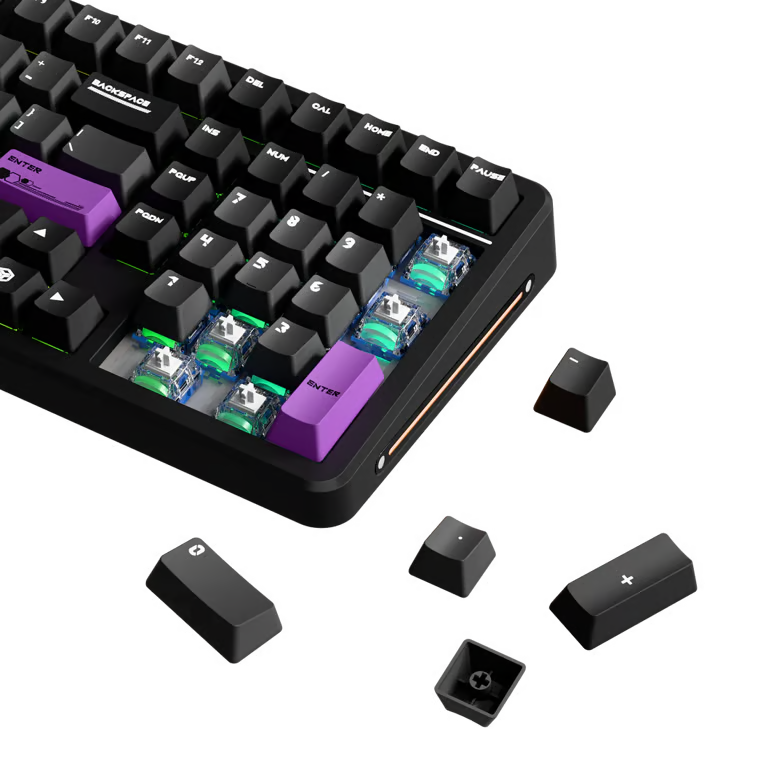 Eweadn X98 96% Wireless Mechanical Keyboard – Tri-Mode, Gasket Mount, Smart Touch Strip & 12000mAh Battery