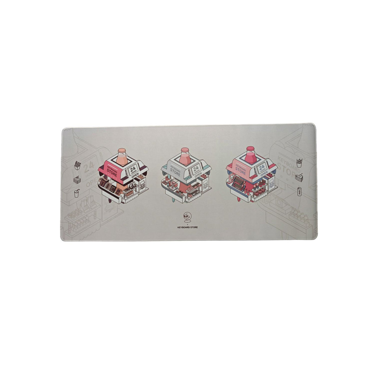 Switch Store Desk Mat – Extended Gaming Mousepad | 900 × 400mm | Keyboard Enthusiast Artwork