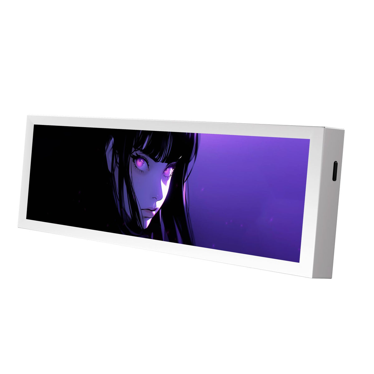 Hurricane Beast 9.2″ Ultra-Wide LCD Sensor Panel – Real-Time PC System Monitor | Aluminum, 1920×462
