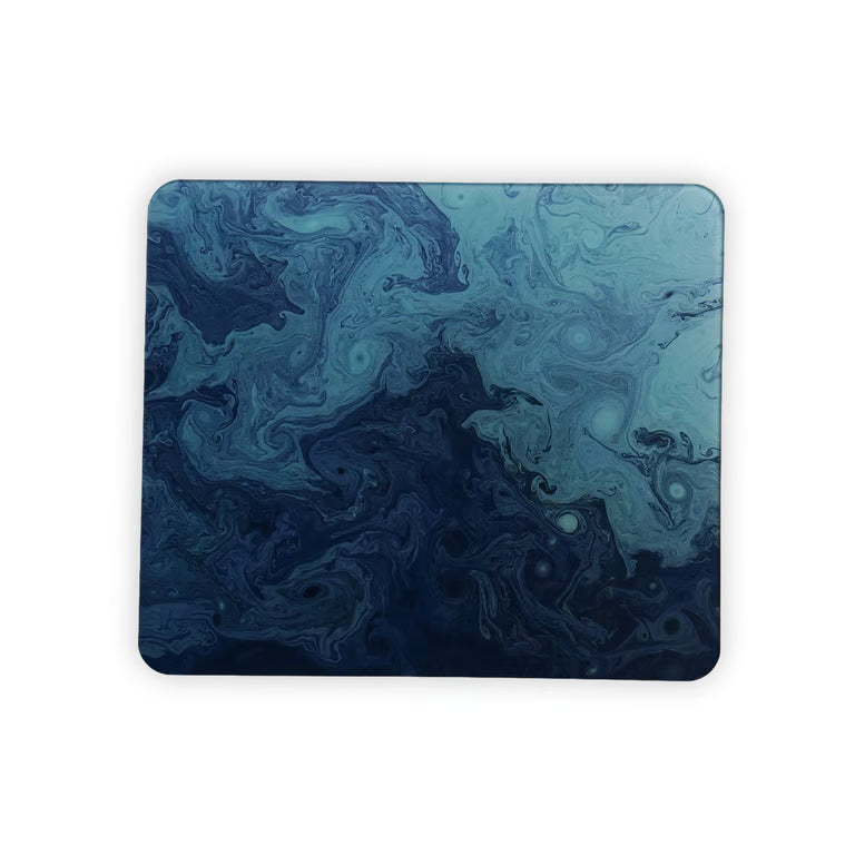 Smoke Glass Mousepad – Photovoltaic Tempered Glass Gaming Mousepad | 350 × 300mm