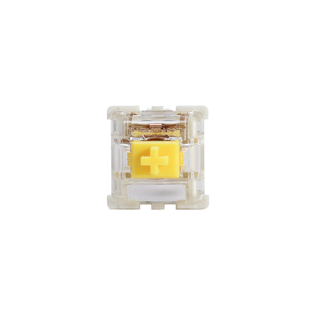 Gateron G Pro 3.0 Yellow Linear Switches – Smooth Progressive Linear, Frosted RGB Diffusion & Reinforced Pins | 3-Pin, Pack of 10