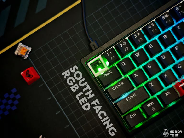 Lenovo XiaoXin K6 65% Hall Effect Keyboard – Wired, CNC Aluminum, Rapid Trigger & 8K Polling | Magnetic Linear