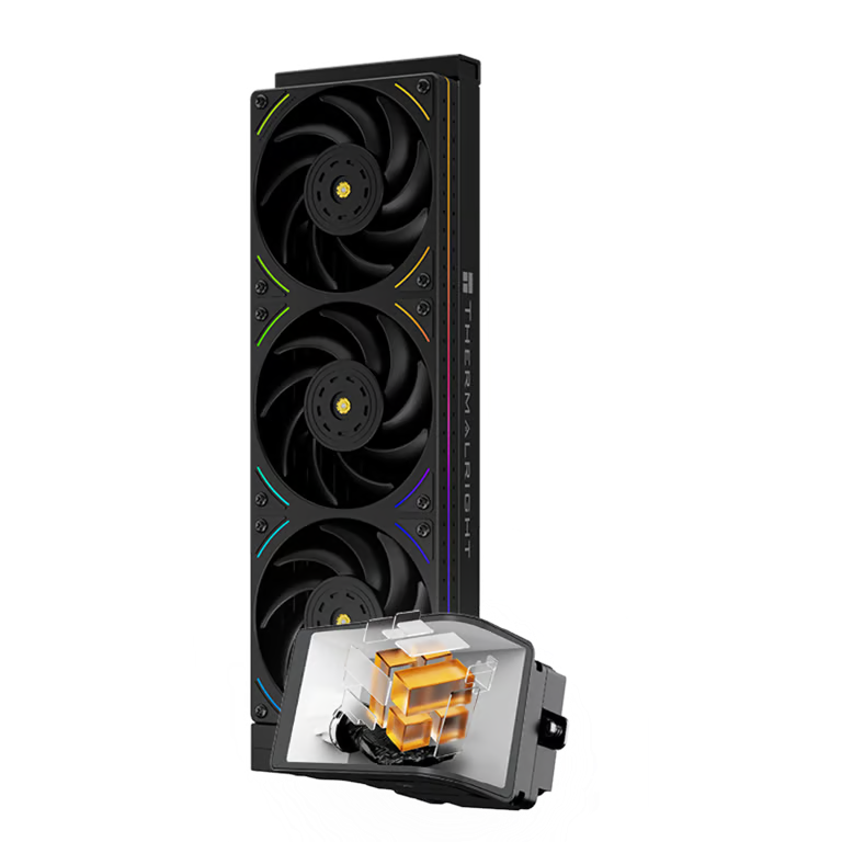 Thermalright Wonder Vision 360 UB RGB AIO Liquid Cooler – 6.67" 2K LCD, 6400 RPM Pump & ARGB | Black & White