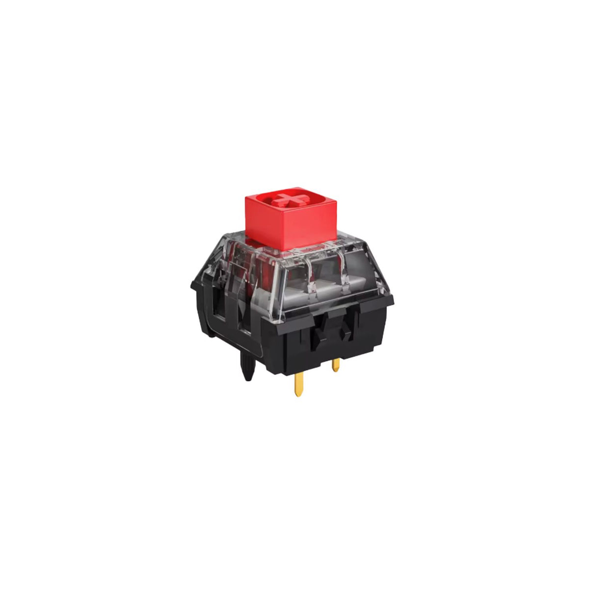 Kailh Box Red V2 Switches – Smooth Light Linear with Box Stem & IP54 Dust/Moisture Resistance | 5-Pin, Pack of 10